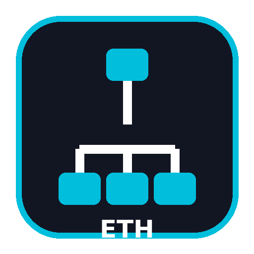Ethernet networking integration icon