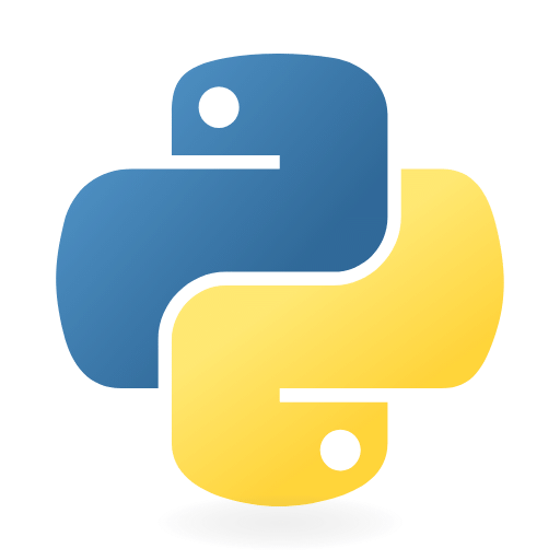 Python programming language logo